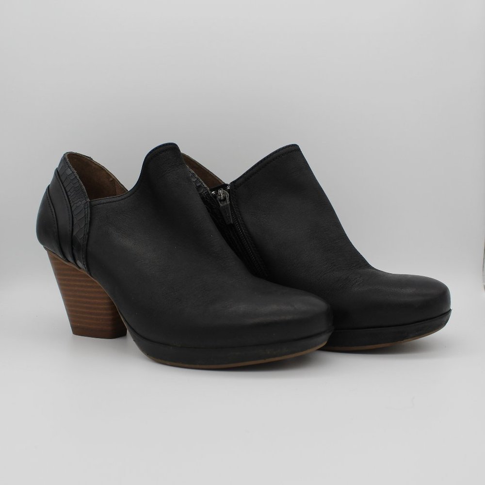 Dansko Marcia Black Booties (Size 40 EU)